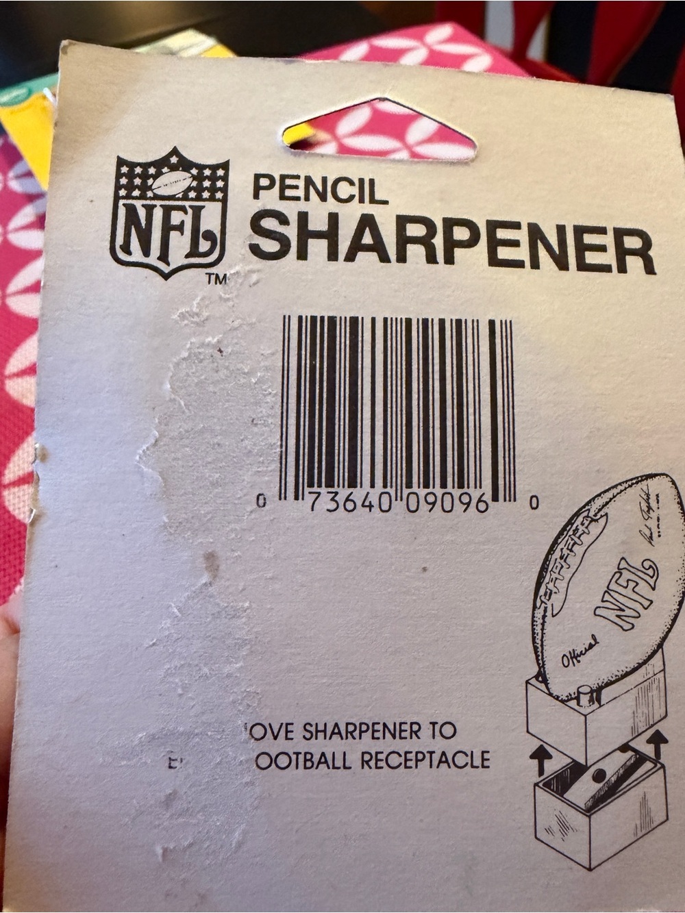 Vintage NFL Pencil Sharpener football. Collectible - Picture 3 of 4